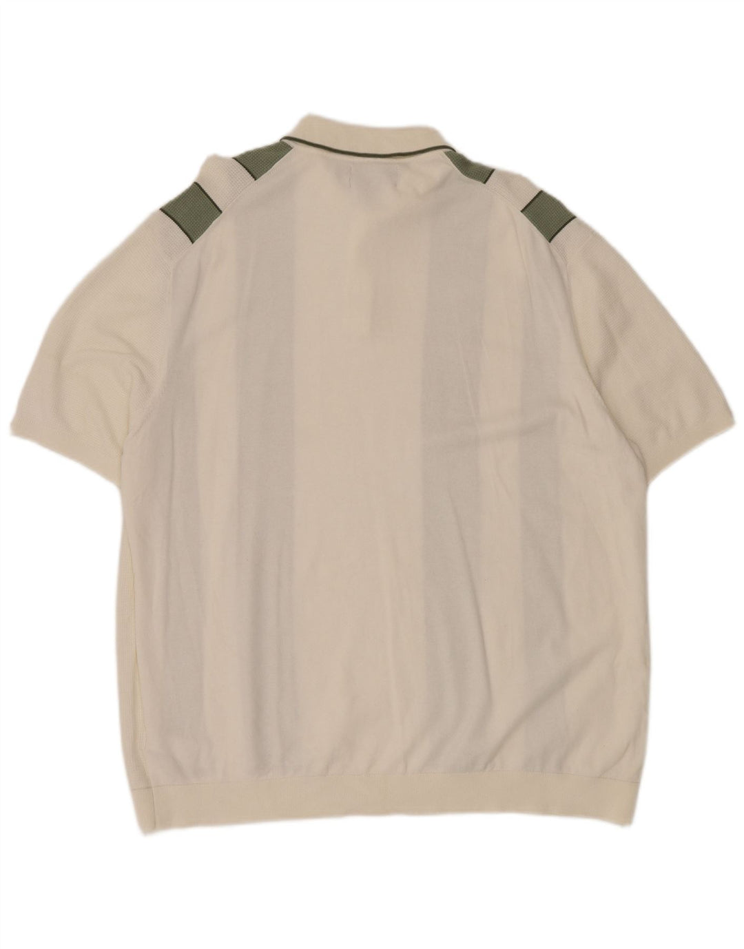 Polo da uomo MARKS & SPENCER 3XL cotone color block bianco