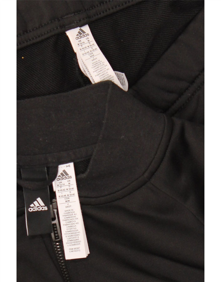 Tuta intera da donna Adidas UK 12/14 Medium Nero Poliestere
