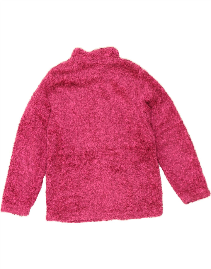 MOUNTAIN WAREHOUSE Girls Fleece Jacket 11-12 Years Pink Polyester Vintage Mountain Warehouse and Second-Hand Mountain Warehouse from Messina Hembry 