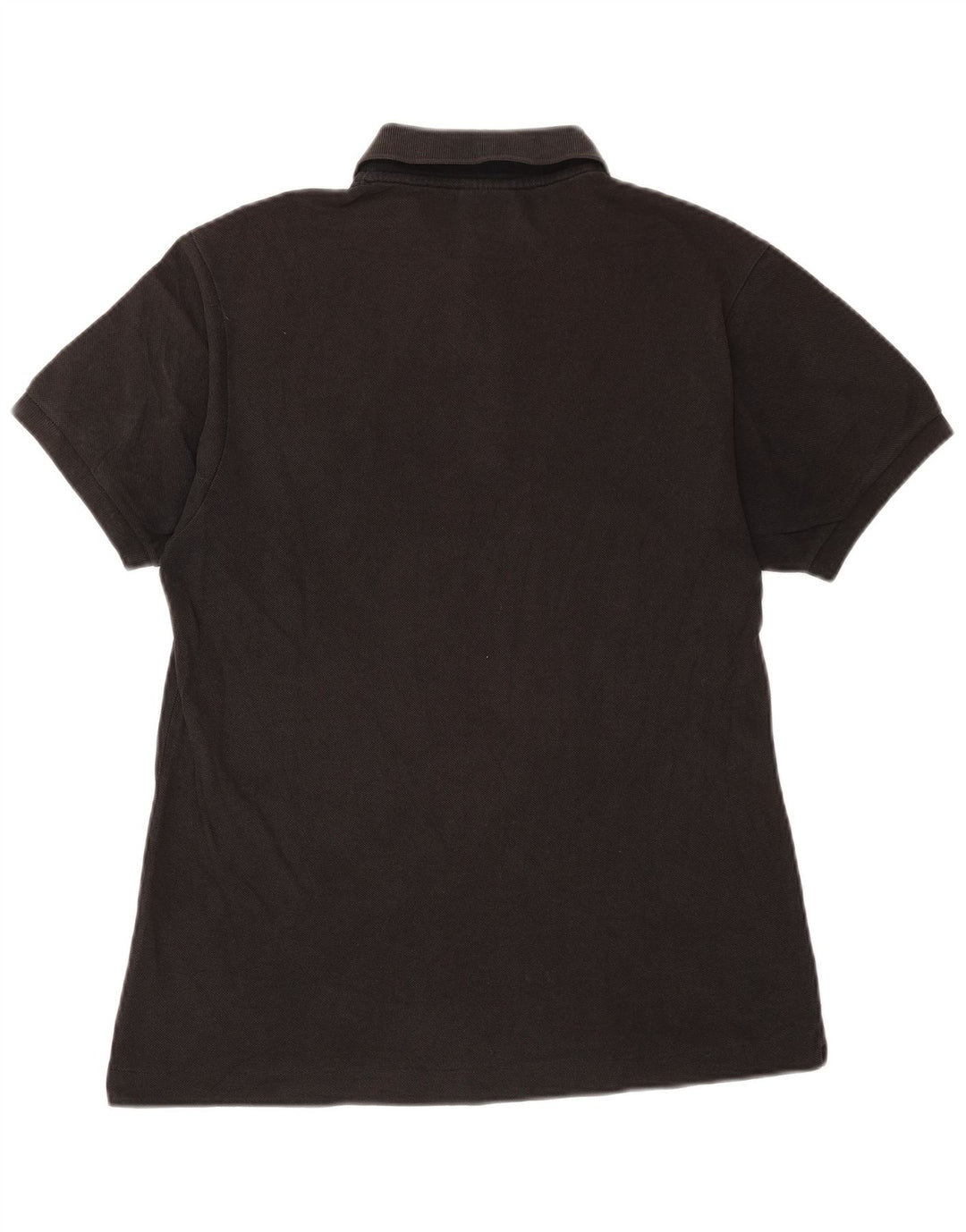 Polo da uomo Lacoste taglia 4 media in cotone nero