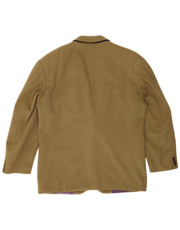 Giacca blazer da uomo a 2 bottoni Hugo Boss IT 52 XL lana verde