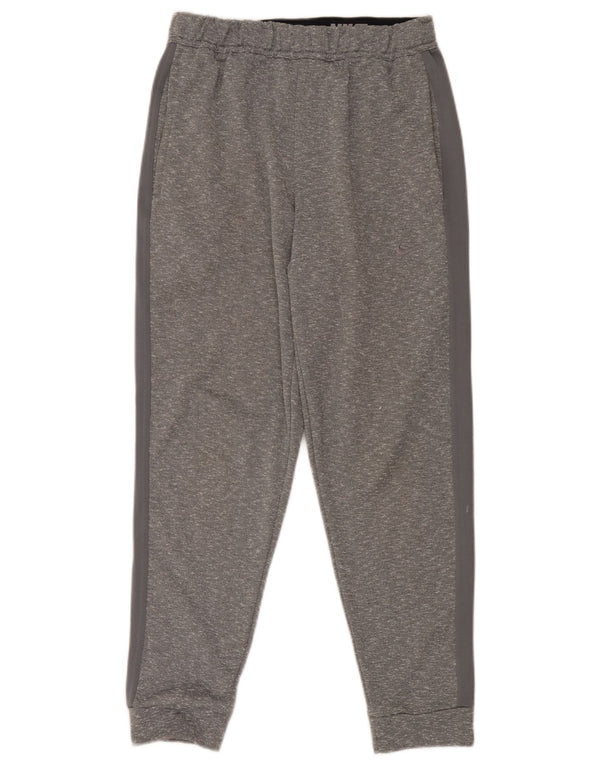 Pantaloni da tuta Nike Dri Fit da uomo, pantaloni da jogging, piccoli, in poliestere chiazzato grigio