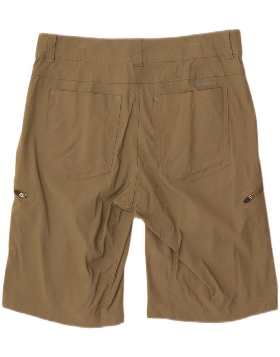 Pantaloncini cargo da uomo Eddie Bauer W34 nylon grande kaki