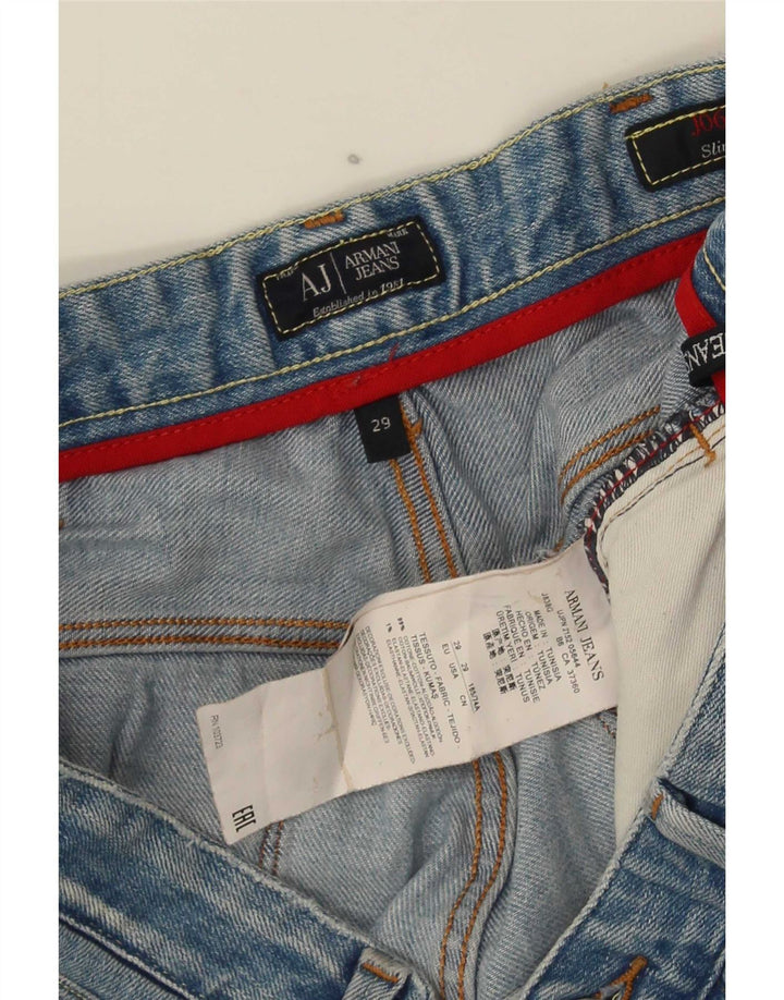 Jeans uomo Armani J06 slim W9 L32 cotone blu
