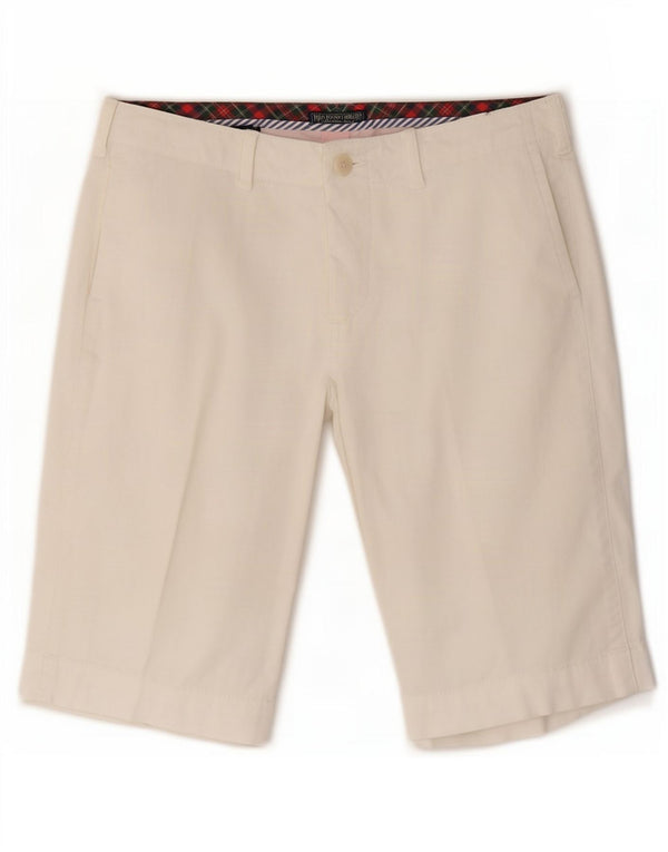 Pantaloncini chino da donna Polo Ralph Lauren W27 piccoli in cotone bianco