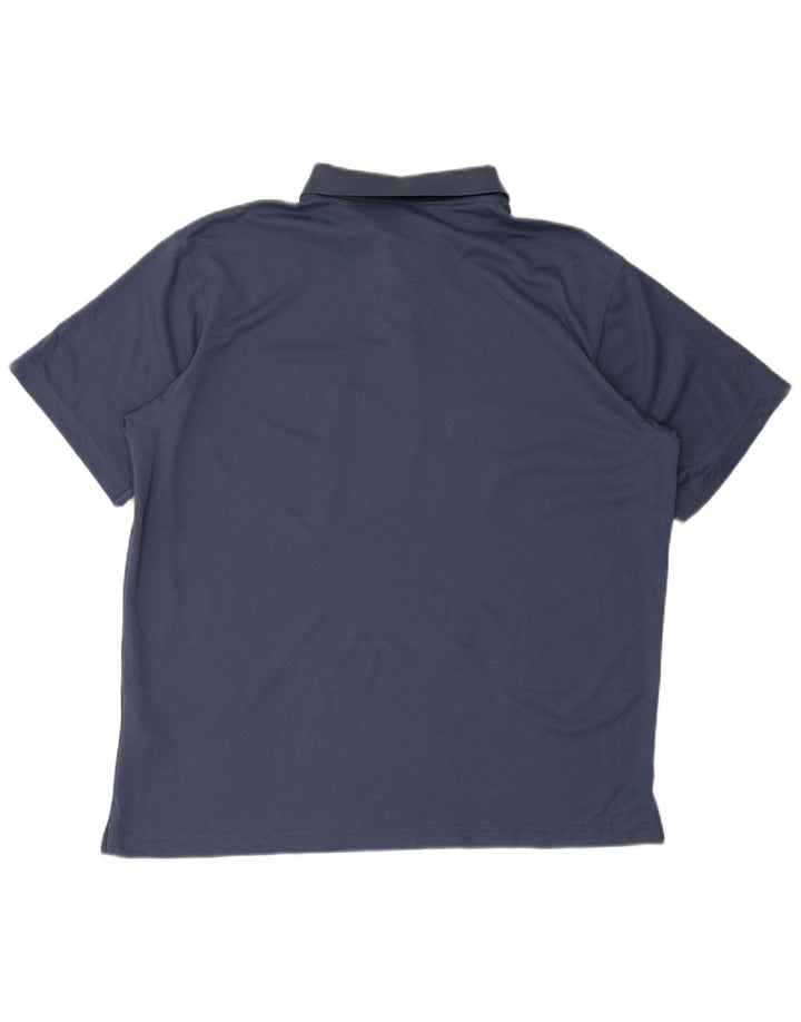 Polo Columbia Omni-Wick da uomo XL in poliestere blu navy