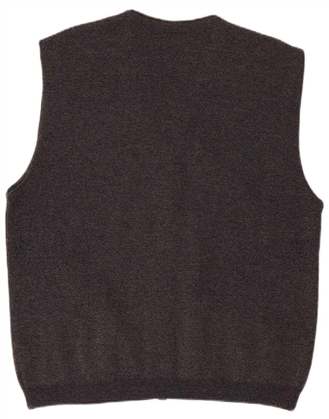 Maglione cardigan da uomo Enzo Goti 2XL Lana geometrica marrone