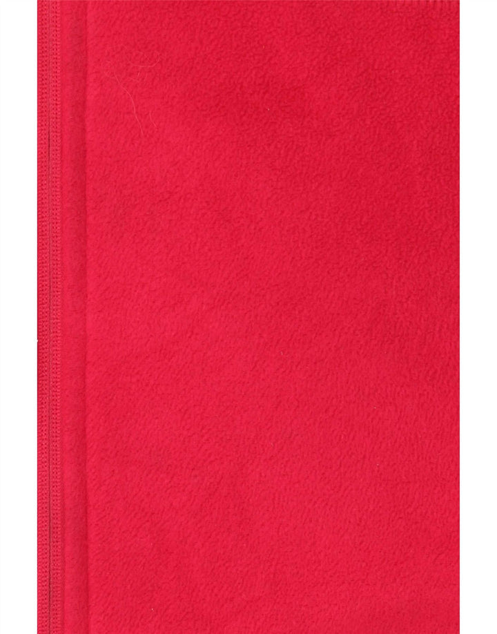 Giacca in pile da donna Marks & Spencer UK 20 2XL poliestere rosso