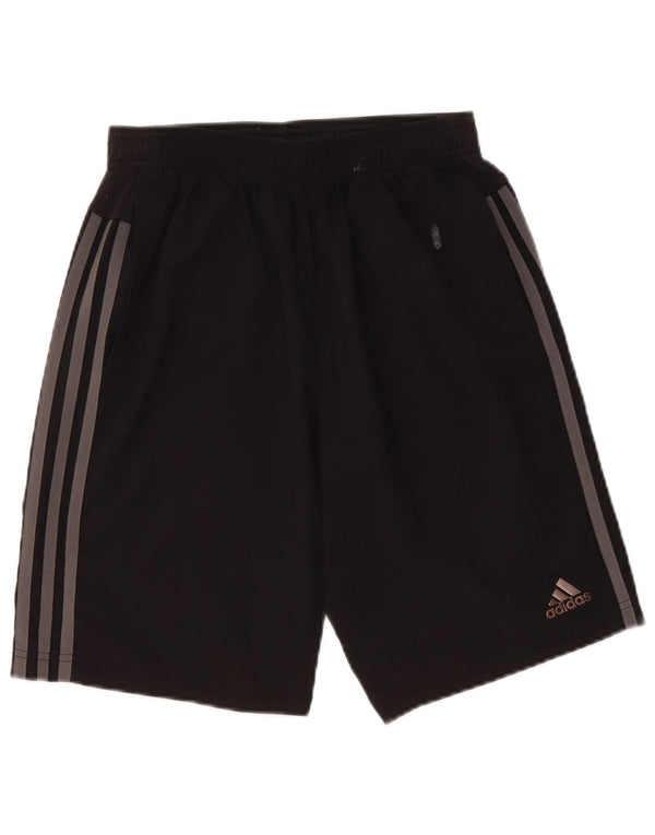 Pantaloncini sportivi Adidas Climalite da ragazzo 13-14 anni neri