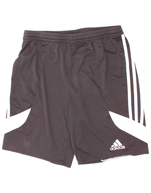 Pantaloncini sportivi Adidas da ragazzo 13-14 anni XL Nero Colourblock Poliestere