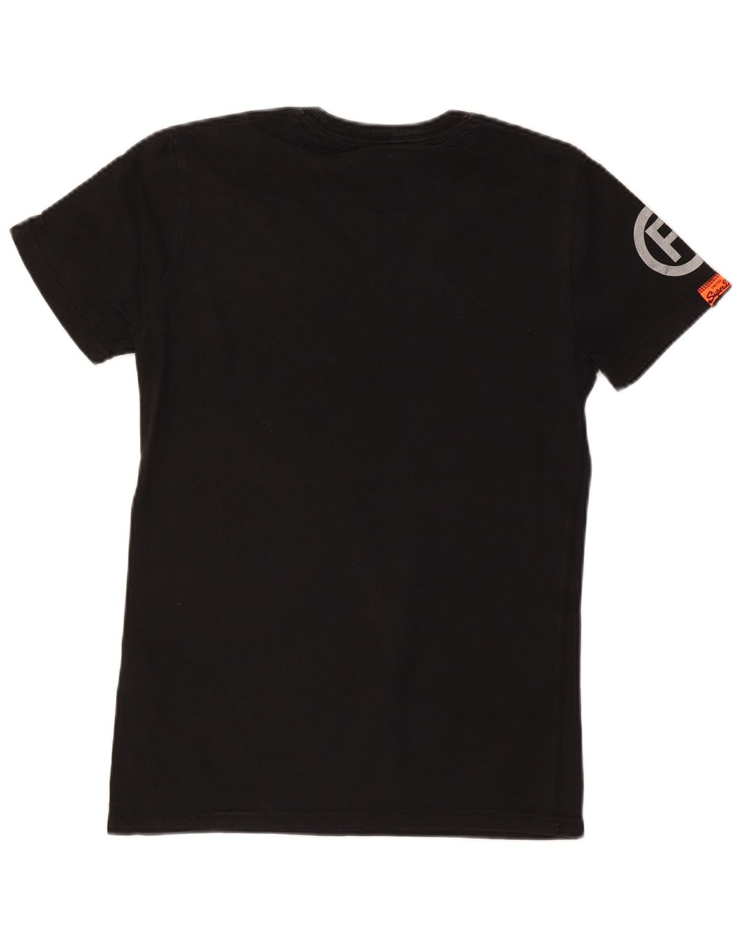 SUPERDRY Mens Graphic T-Shirt Top XS Black Cotton Vintage Superdry and Second-Hand Superdry from Messina Hembry 
