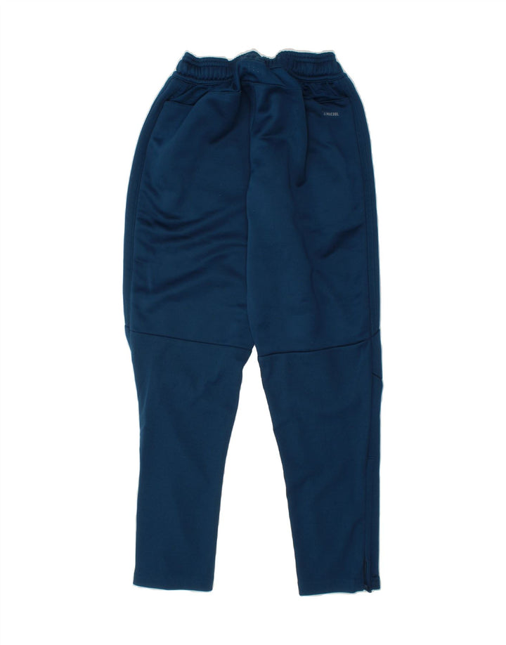 ADIDAS Boys Juventus Tracksuit Trousers 9-10 Years Blue Polyester Vintage Adidas and Second-Hand Adidas from Messina Hembry 