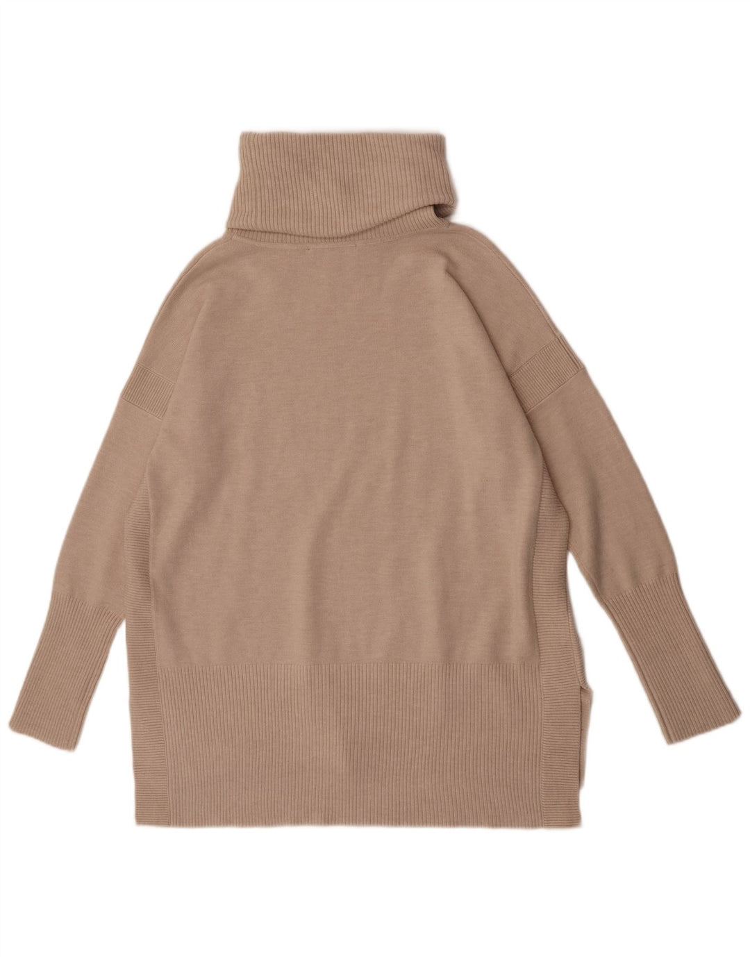 Maglione maglione a collo alto da donna French Connection UK 14 Beige medio