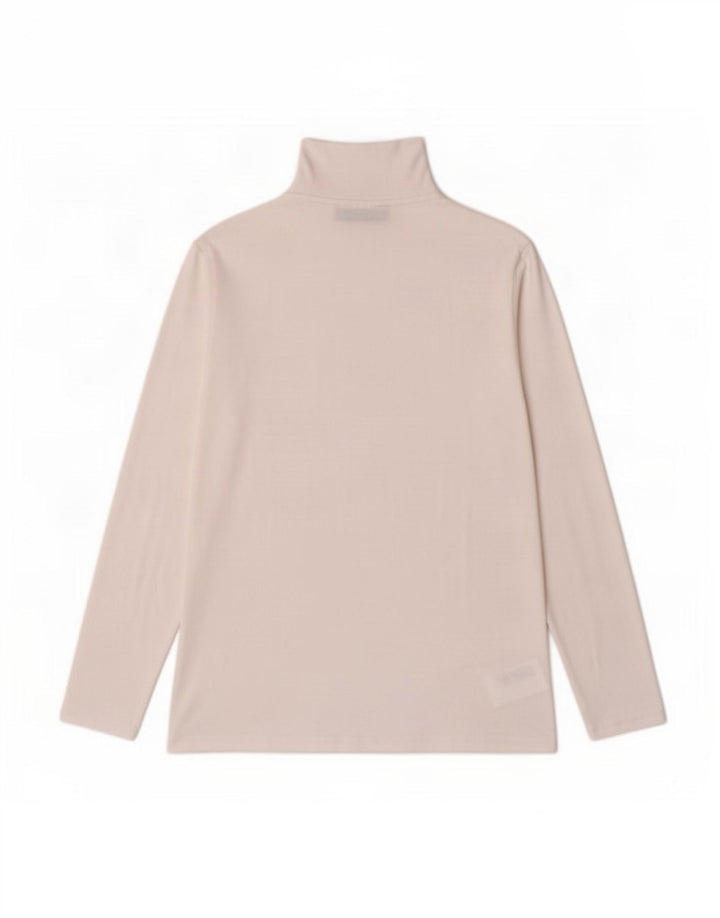 Marks & Spencer Top da donna a maniche lunghe UK 14 Large in cotone bianco