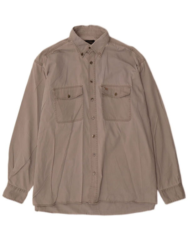 Camicia da uomo Camel Active grande grigia