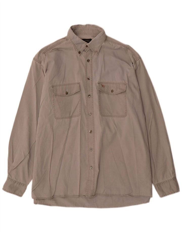 Camicia da uomo Camel Active grande grigia