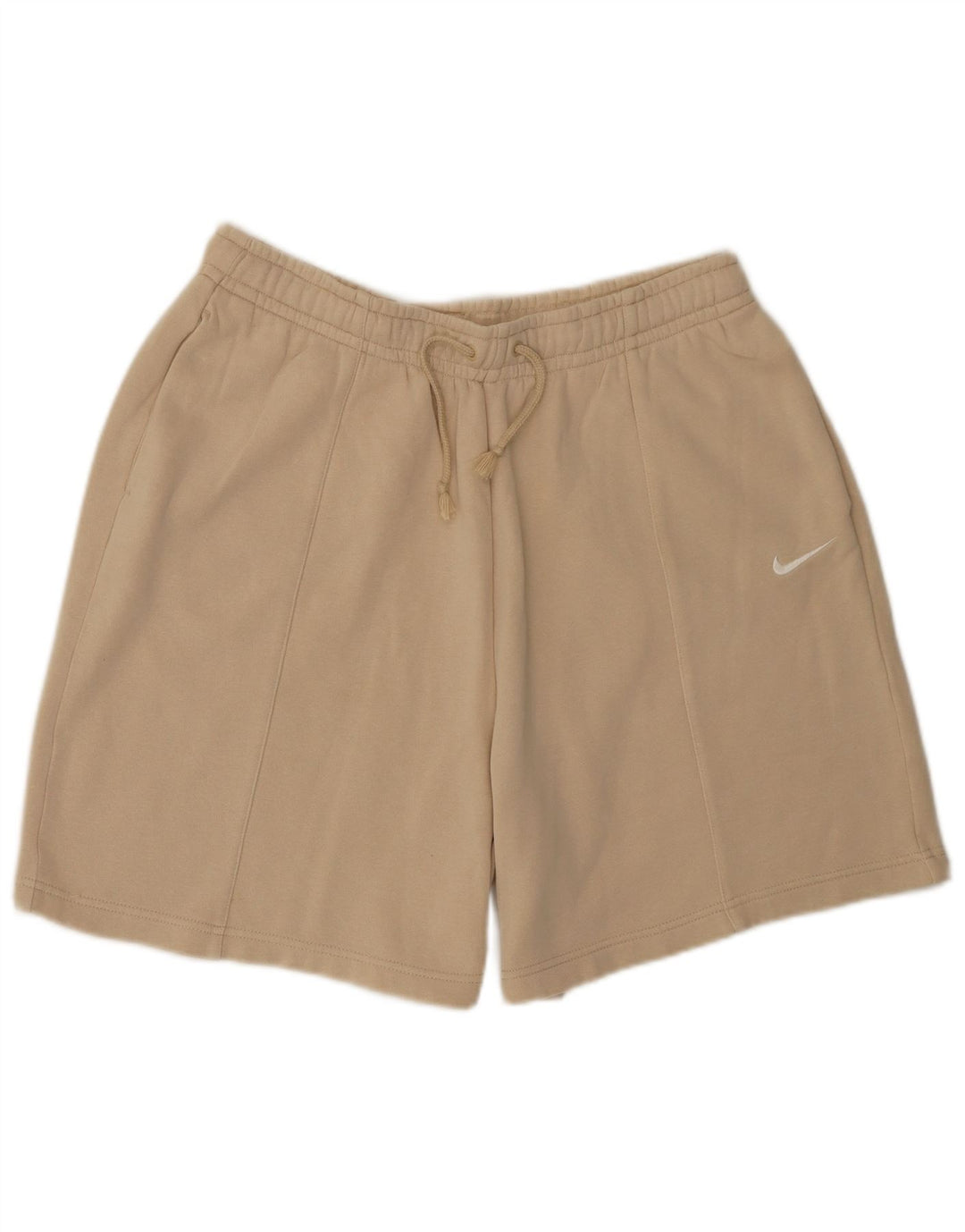 Pantaloncini sportivi Nike da uomo di grandi dimensioni in cotone beige
