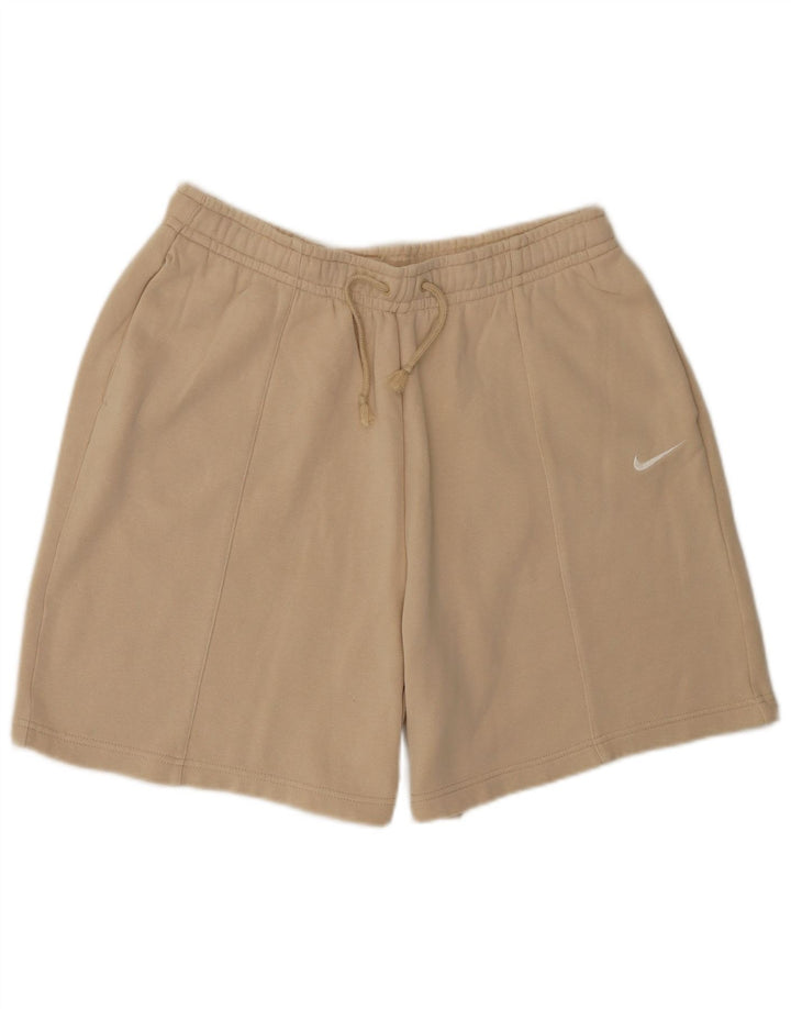 Pantaloncini sportivi Nike da uomo di grandi dimensioni in cotone beige