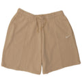 Pantaloncini sportivi Nike da uomo di grandi dimensioni in cotone beige
