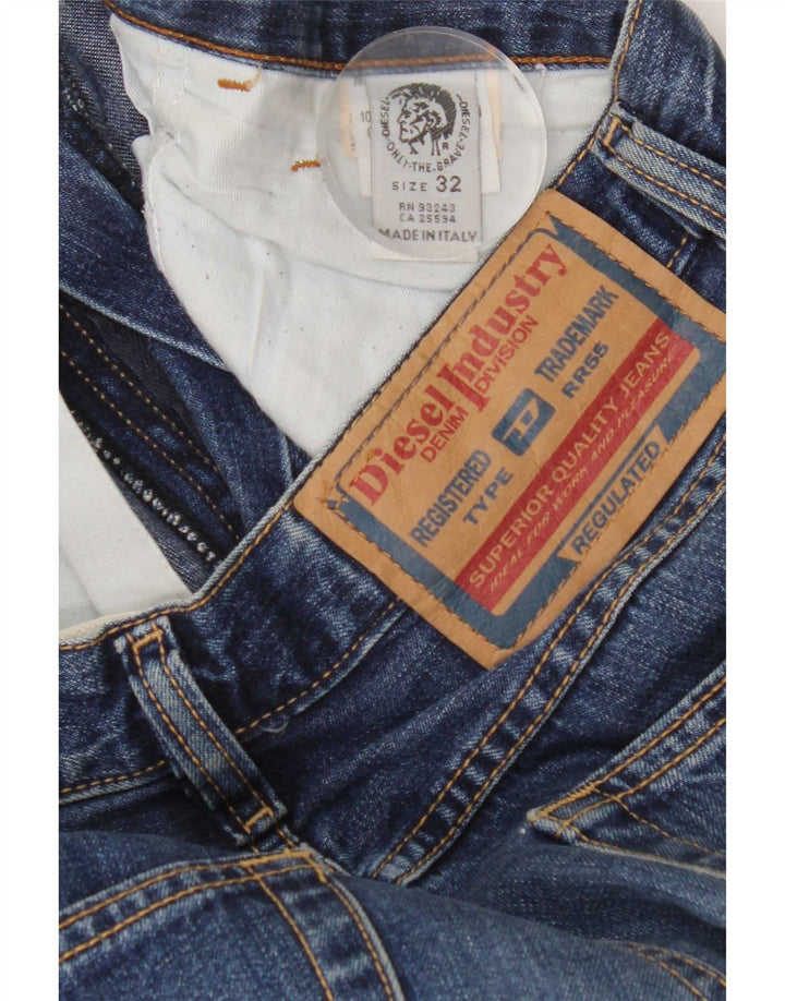 Jeans Bootcut da uomo Diesel W32 L33 in cotone blu