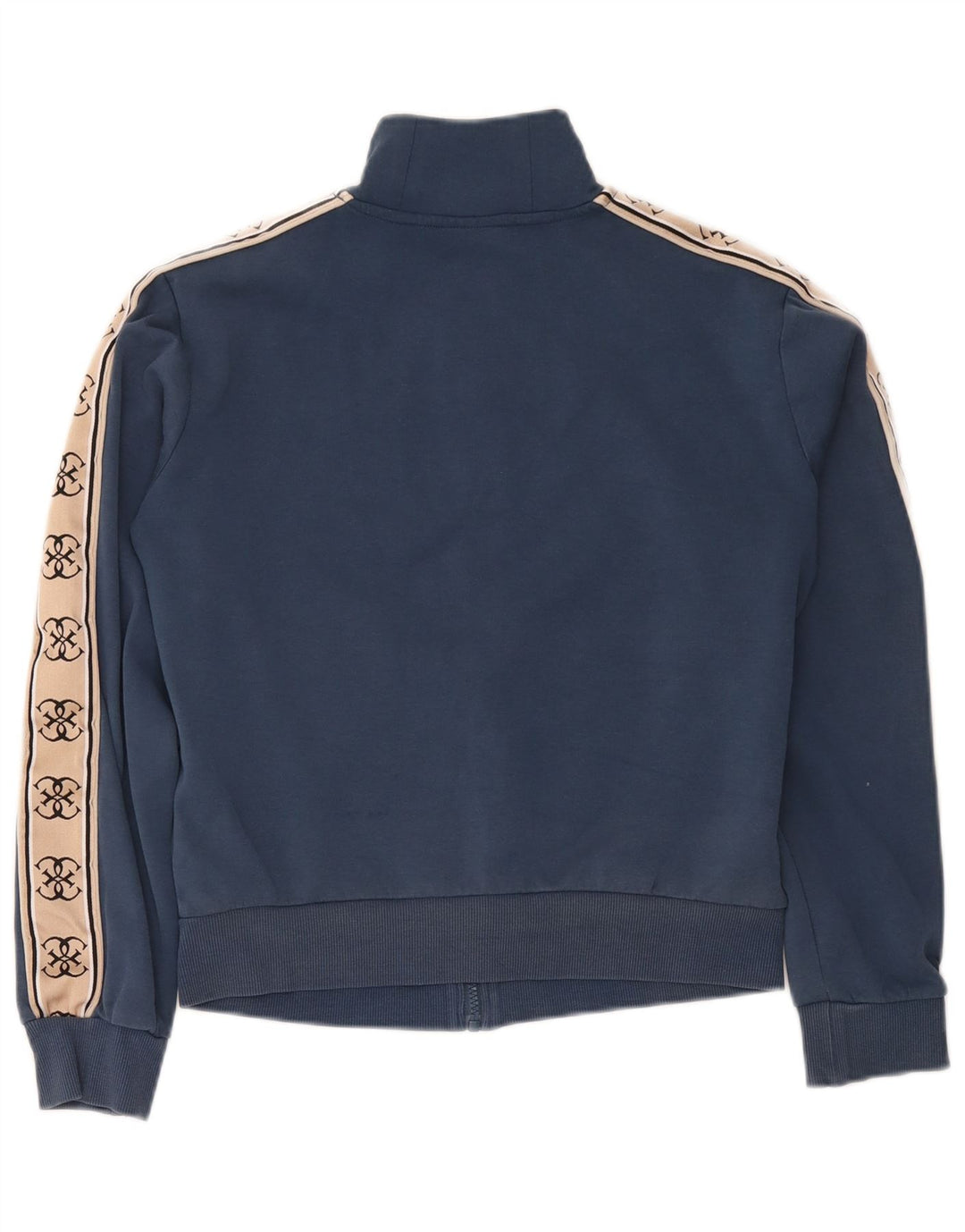 Guess Giacca da tuta da donna UK 14 Medium Blu Navy Colourblock
