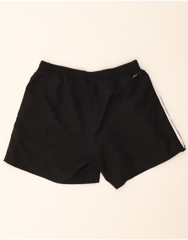 Pantaloncini sportivi Adidas Climalite da uomo grandi in poliestere nero