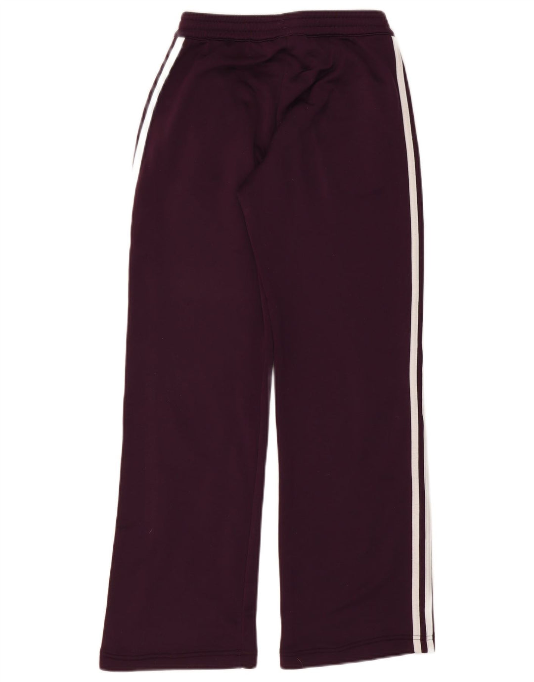 Pantaloni della tuta da donna Adidas UK 10 piccoli poliestere viola