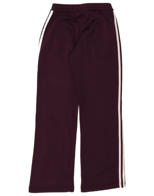 Pantaloni della tuta da donna Adidas UK 10 piccoli poliestere viola