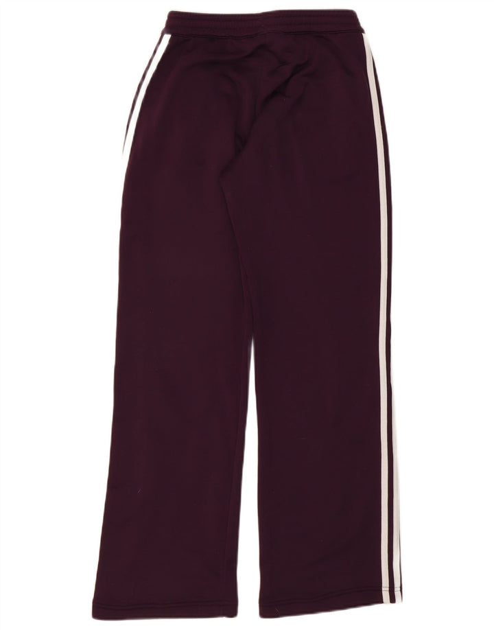 Pantaloni della tuta da donna Adidas UK 10 piccoli poliestere viola