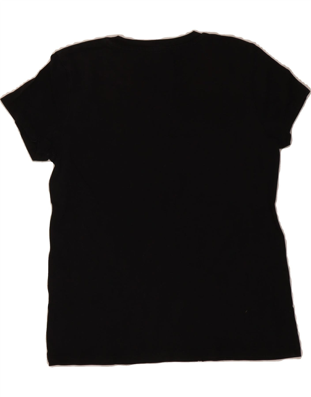 LEVI'S Womens Graphic T-Shirt Top UK 6 XS Black Vintage Levi's and Second-Hand Levi's from Messina Hembry 