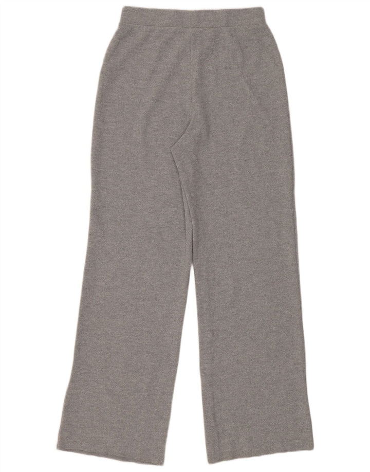 Pantaloni da tuta da donna Zara UK 8 Small Poliestere grigio