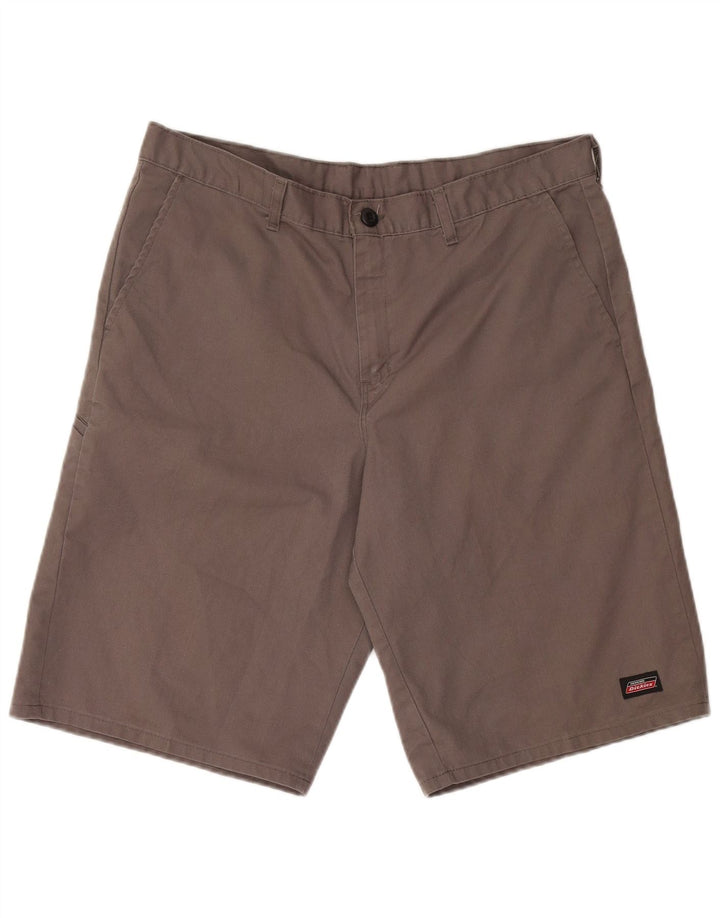 DICKIES Mens Cargo Shorts IT 46 Large W36  Grey Polyester