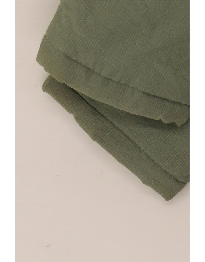 Giacca imbottita con cappuccio Fila da uomo UK 40 Large Verde Poliammide