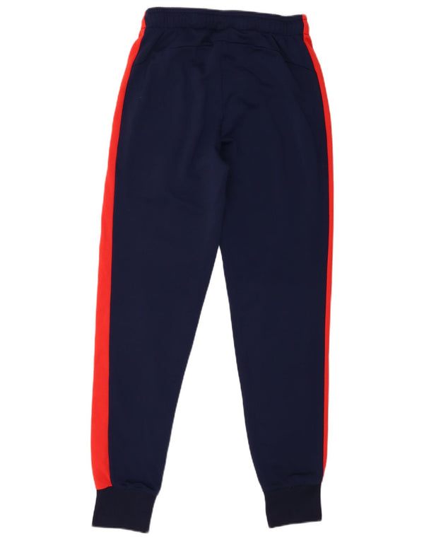 Puma Pantaloni da tuta con grafica da uomo Joggers Small Blu navy Colourblock