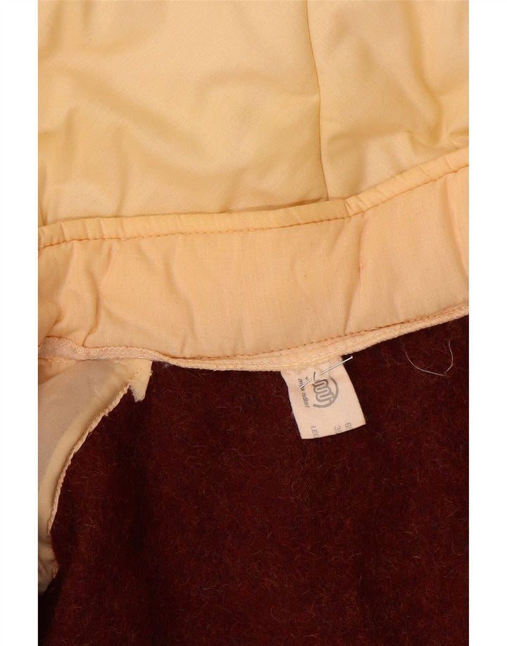 Giacca imbottita da uomo vintage UK 40 grande poliestere beige