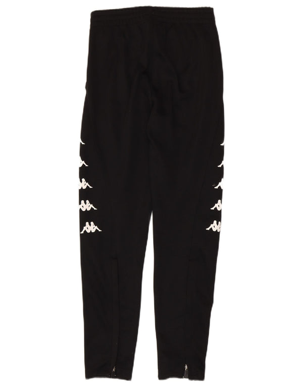 Pantaloni da tuta con grafica Kappa da ragazzo, pantaloni da jogging, 13-14 anni, colore nero