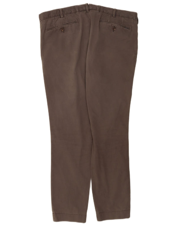 Pantaloni da abito slim fit da uomo Polo Ralph Lauren W36 L29 cotone grigio