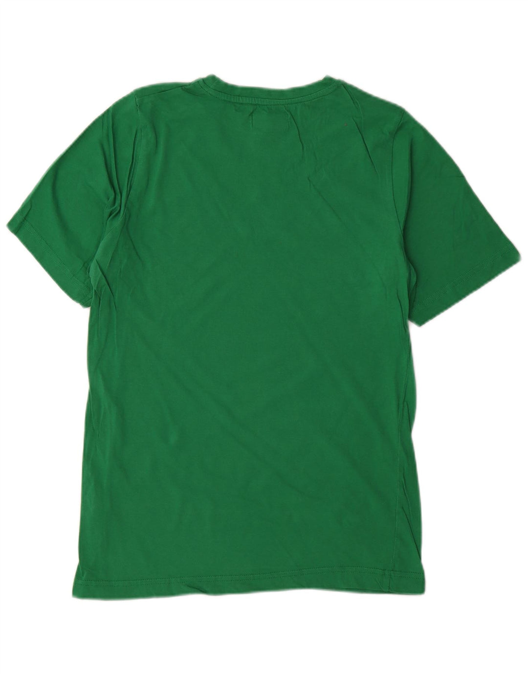 T-shirt grafica da uomo Kappa Top Small in cotone verde