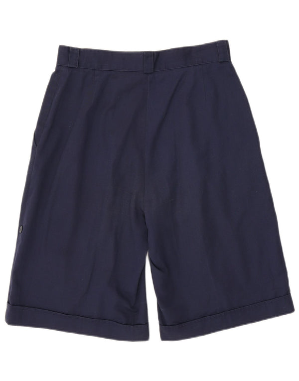 Pantaloncini chino con pegged da uomo Lacoste taglia 42 media W28 cotone blu navy