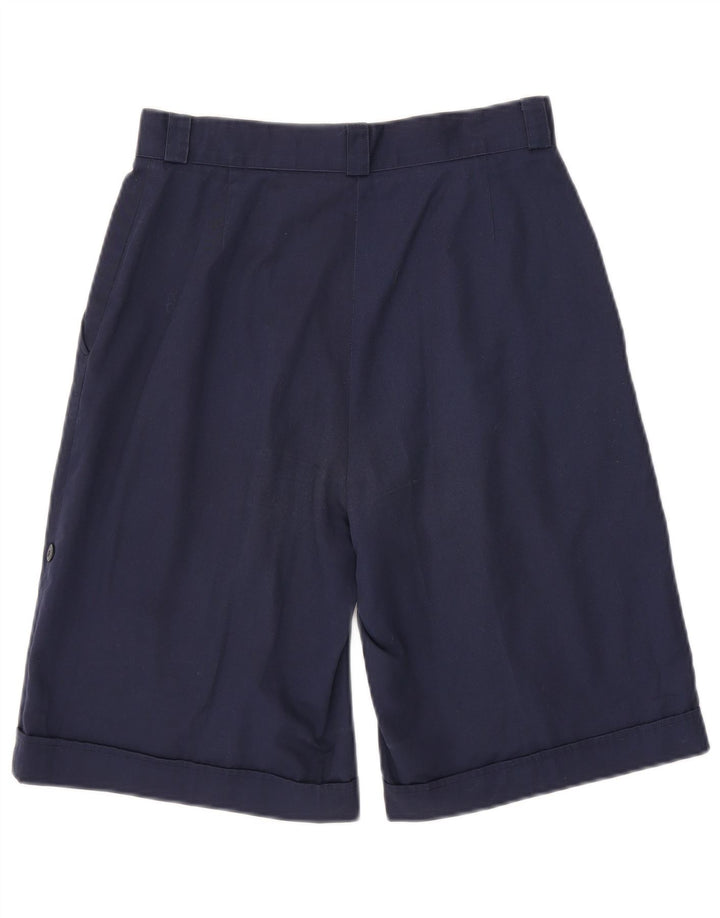 Pantaloncini chino con pegged da uomo Lacoste taglia 42 media W28 cotone blu navy