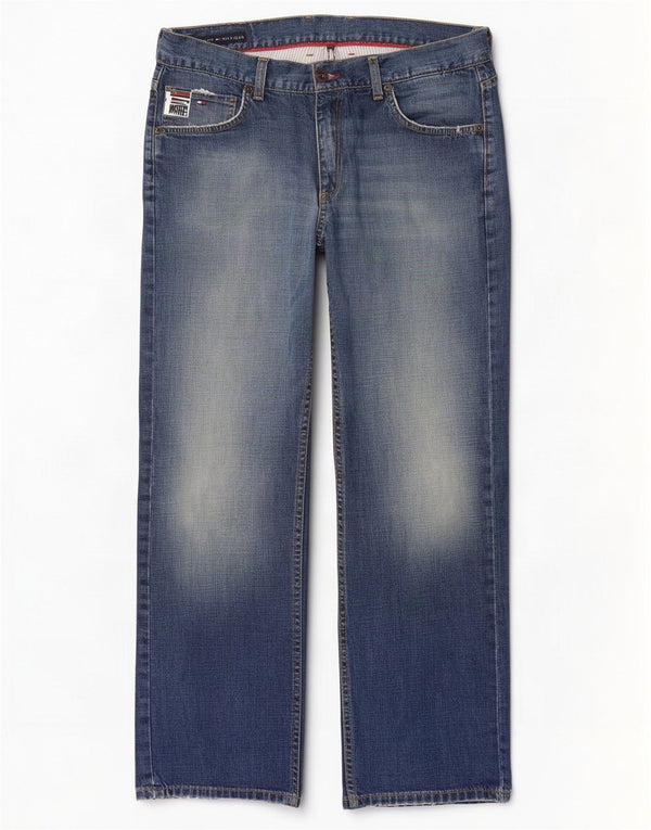 Jeans dritti da uomo Tommy Hilfiger W36 L32 Blu
