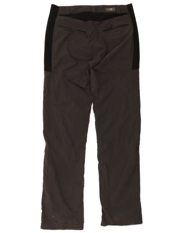 Pantaloni casual dritti da uomo The North Face W32 L33 Nylon color block grigio