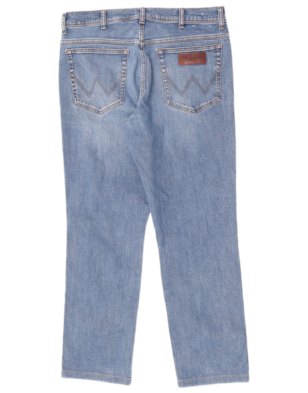 Jeans Wrangler Texas Slim da uomo W35 L29 cotone blu