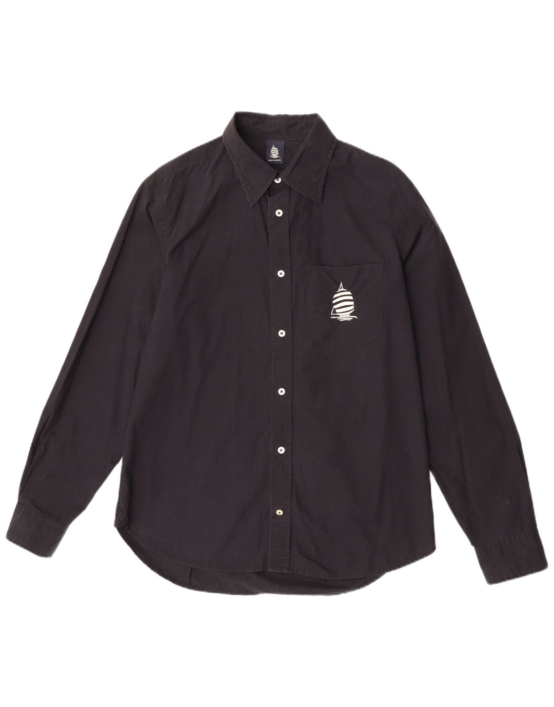 Camicia da uomo Marina Yachting taglia 42 grande cotone nero