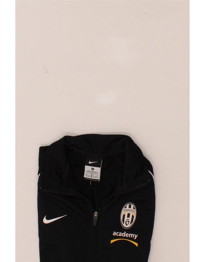 NIKE Boys Juventus Tracksuit Top Jacket 10-11 Years Medium Black Check Vintage Nike and Second-Hand Nike from Messina Hembry 