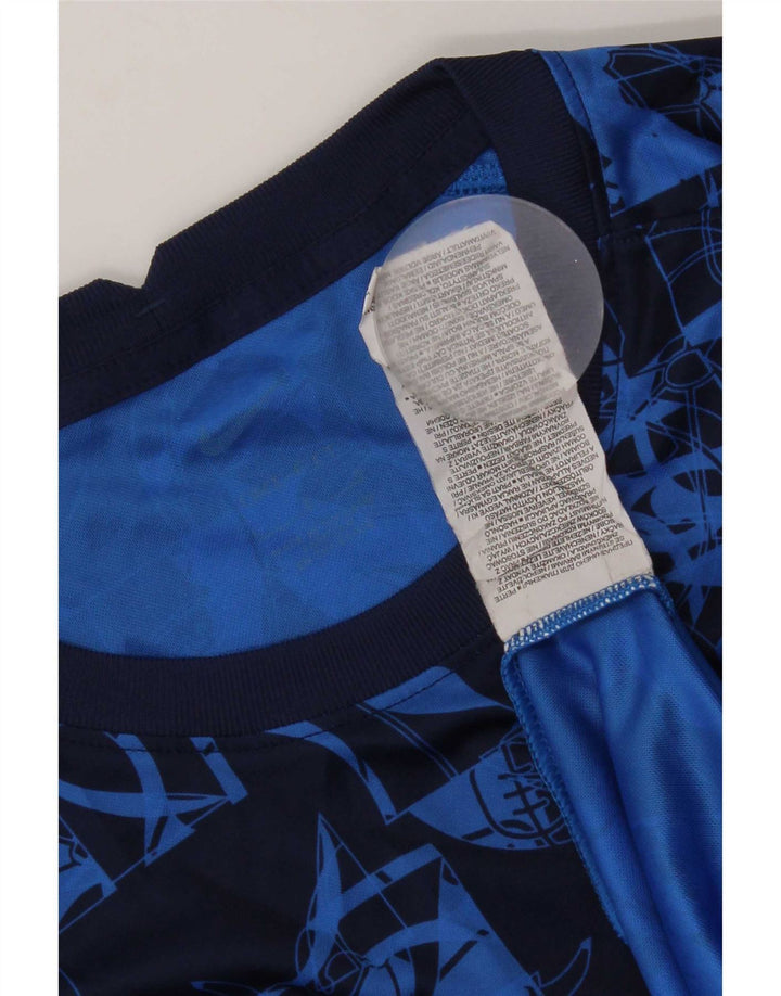 T-shirt Nike Tottenham Hotspur da uomo, grande, blu navy geometrica