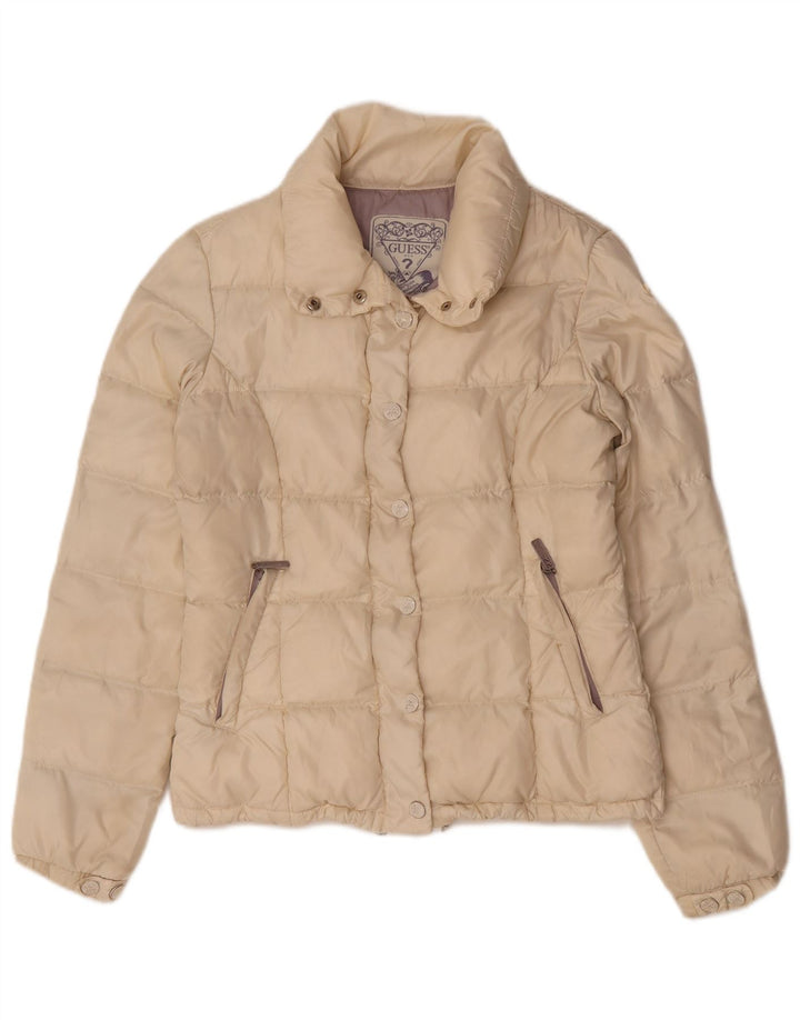 Giacca imbottita da donna Guess UK 16 Large Beige