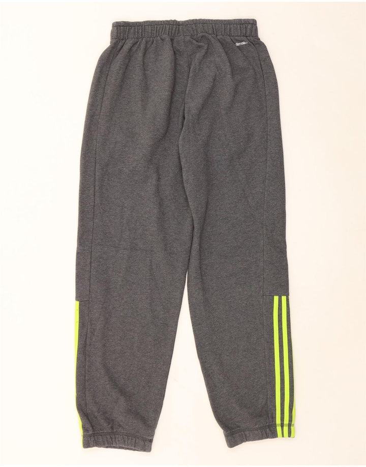 Pantaloni da tuta da uomo ADIDAS Climalite Joggers in cotone grigio medio