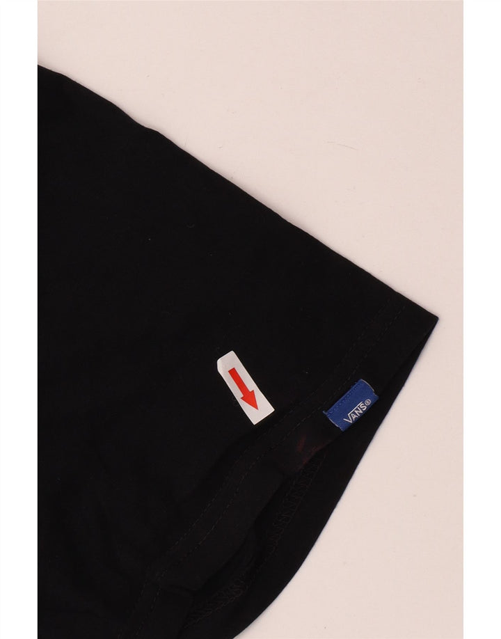 Maglietta grafica da uomo Vans XL XL in cotone nero