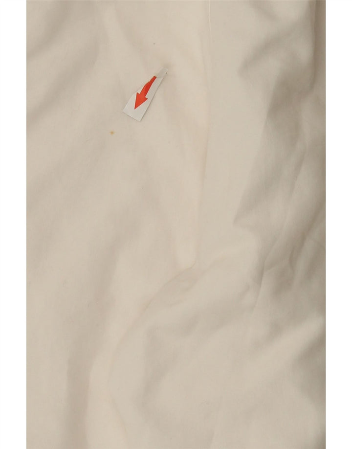 Pantaloncini sportivi Bermuda da uomo Puma, poliestere bianco medio